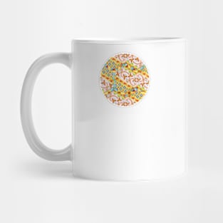 Pink Bonbon Hexagons Mug